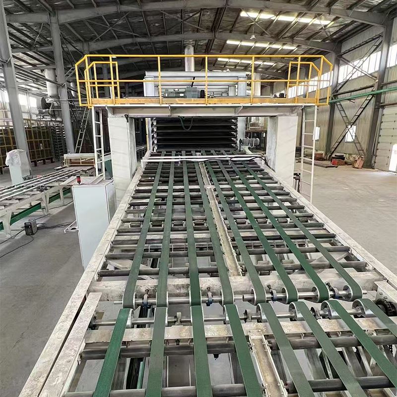 Línia de producció de plaques de guix